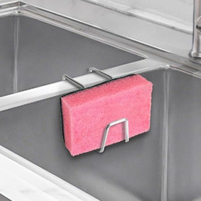Schwammhalter für Küchenspüle Rostfrei Spüle Caddy Organizer für Arbeitsplatte