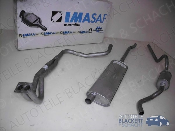 Imasaf Auspuffanlage Komplett für Bedford Blitz 1.8 + 2.0 CF97 1984-1987-image