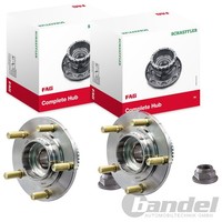 2X FAG RADLAGER-SATZ Hinten Passend FÜR Mitsubishi Lancer Outlander Links+Rechts