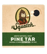 Brand New Never opened Dr. Squatch - Men's Pine Tar Soap 5oz. Bar FREE SHIPPING!