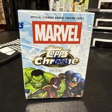2025 Topps Chrome Marvel Blaster Box Factory Sealed