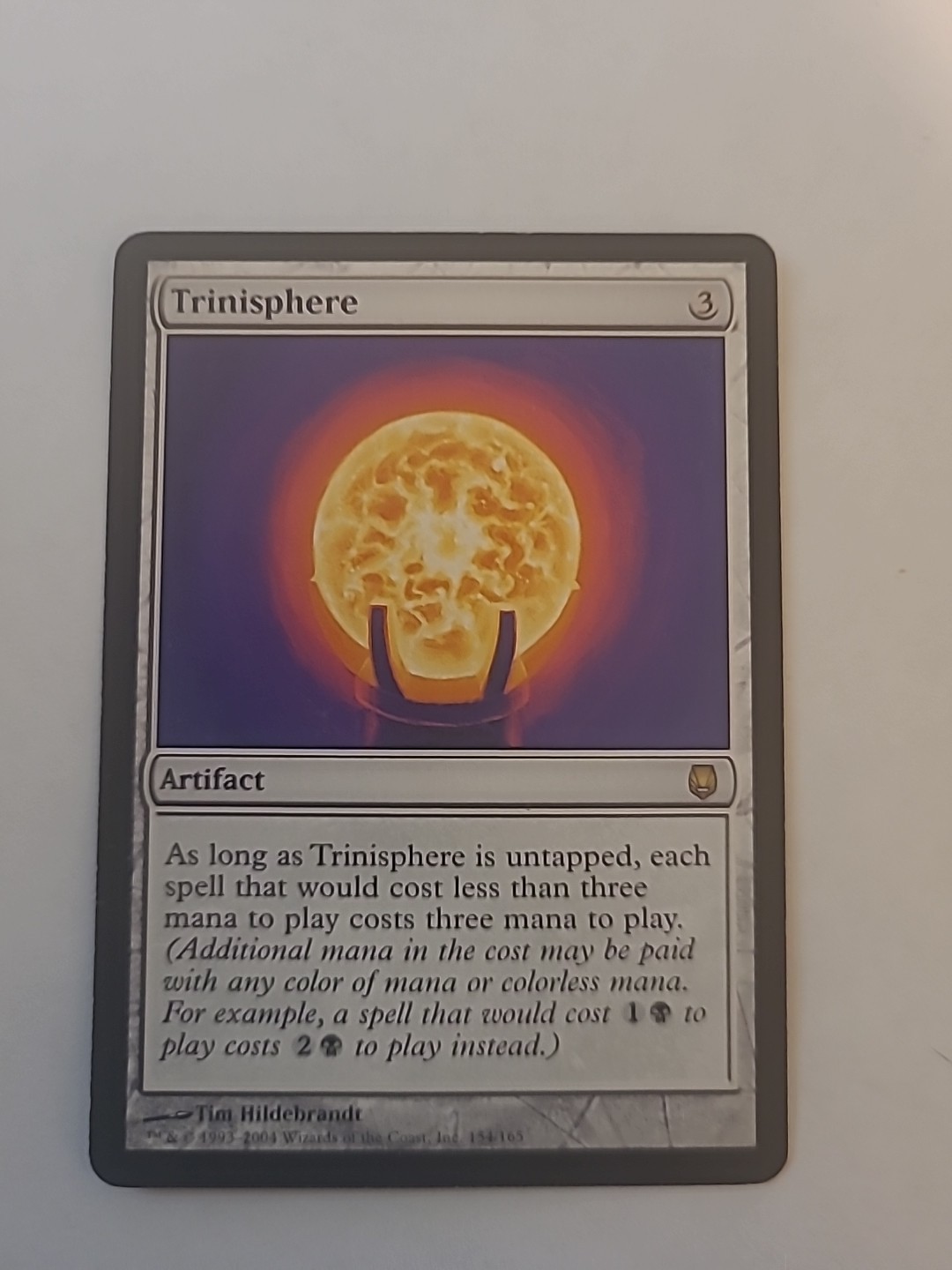 Magic: The Gathering Trinisphere Darksteel Lightly Played