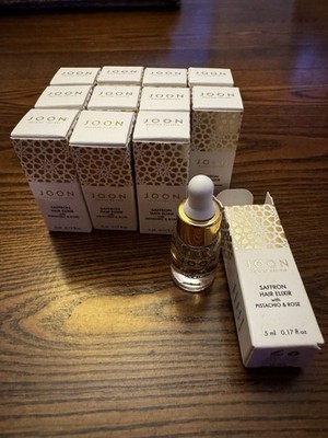 12-Joon Secrets Saffron Hair Elixir wih Pistachio & Rose Sample Size 5ml/0.17oz