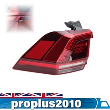 Left Side Rear Outer LED Tail Light For Volkswagen Tiguan 2017-2021 Brake Lamp