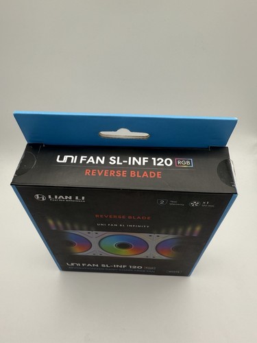 Lian Li Reverse Blade Uni Fan SL-INF 120 Daisy-Chain ARGB Fan - Afbeelding 6 van 15
