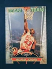 Michael Jordan 1992-93 Stadium Club Basketball Beam Team #1
