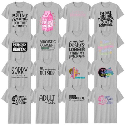 T-Shirt Introvertierter Humor sarkastische Zitate lustig Geschenk