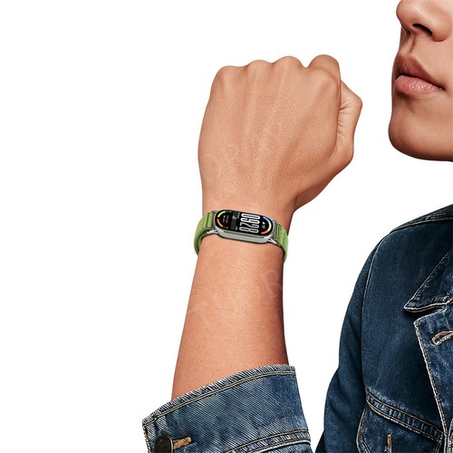 Nylon Loop Strap Watch Band for Xiaomi Mi Band 10/10 NFC 9 NFC 8 NFC Smartwatch - Picture 5 of 69