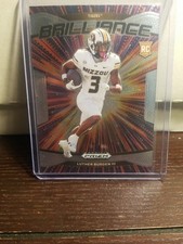 2025 Panini Prizm Draft Picks Brilliance Luther Burden #12 (RC)