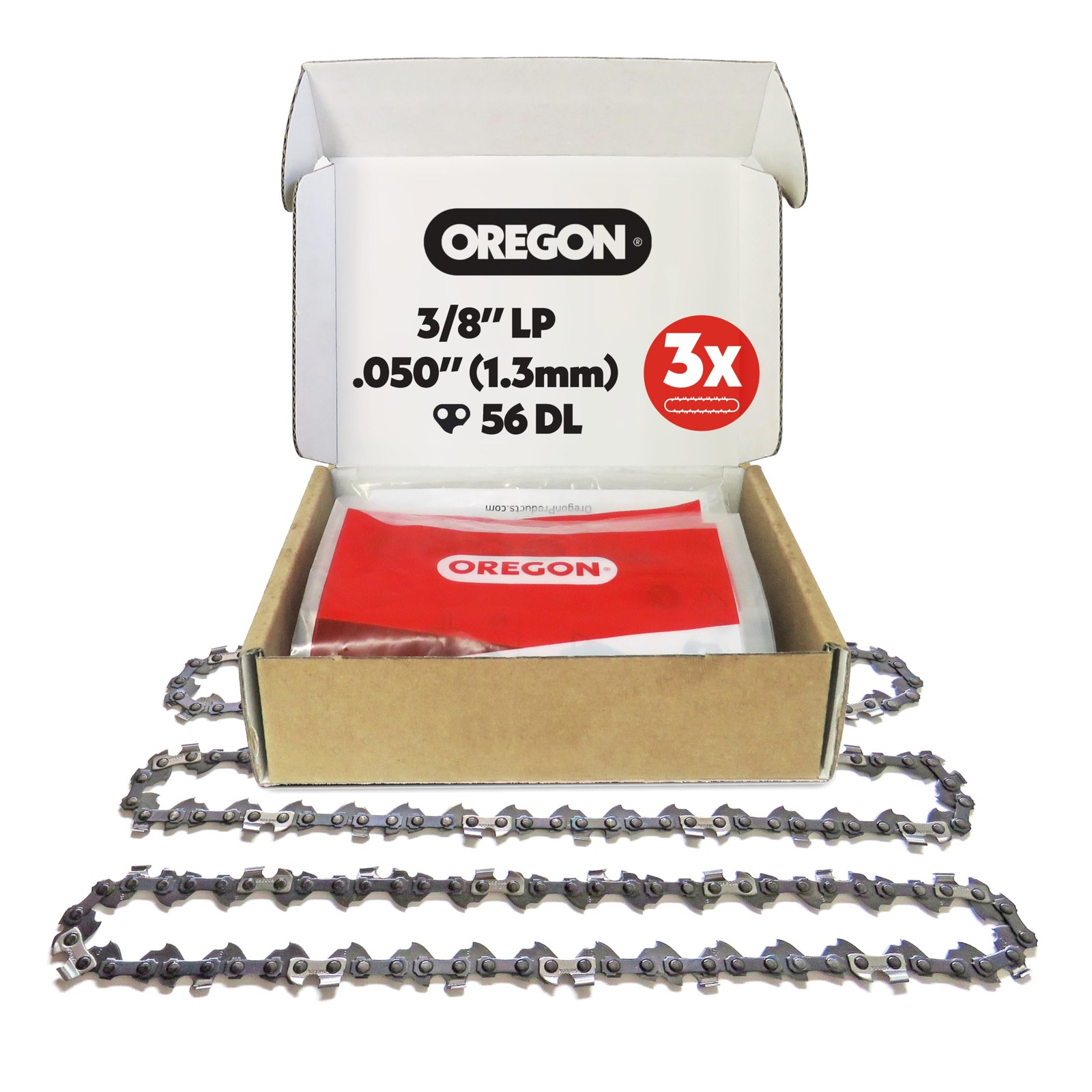 Offerta 3 Catene 3/8 LP 56 Maglie 1.3mm | Prezzo Stock Motosega