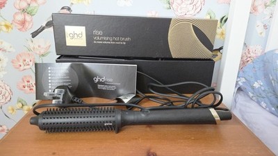 Leicht gebrauchter Originalkarton GHD Rise Hot Brush mit Anleitung