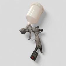 WALCOM AEROGRAFO Genesi Carbonio 360 EVO HALO Base 1,3 "SAMURAI LTD EDITION"