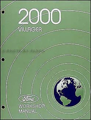 2000 Mercury Villager Original Reparaturhandbuch GS LS Werkstatt-Servicehandbuch - Bild 1 von 2