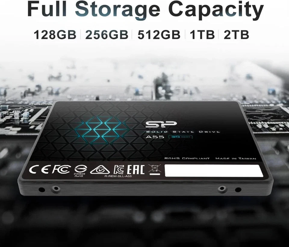 Silicon Power SP A55 1TB 2.5" SATA III SSD - Image 4 of 4