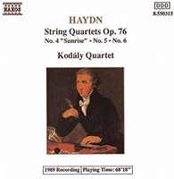 Haydn / Kodaly Quart - String Quartets Op 76 4-6 - Cd - G3Z