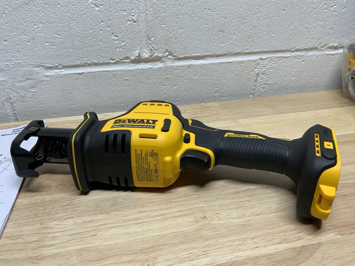 Cordless Reciprocating Saw Dcs369p1 Dewalt DEWALT ATOMIC 20V MAX