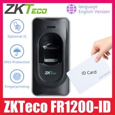 ZKTeco FR1200 IP65 Fingerprint Reader Exit Reader For F18 Access Control System