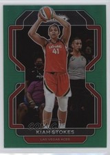 2022 Panini Prizm WNBA Green Prizm Kiah Stokes #108 19ko
