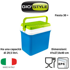 FRIGO GIOSTYLE TERMICO FIESTA 29,5 LT STRUTTURA RIGIDA DA VIAGGIO PORTATILE