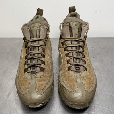 Men s Size 8 Nike Air Max 95 Sneakerboot Medium Olive Green 806809-200 RARE