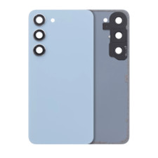 Back Cover Glass With Camera Lens For Samsung Galaxy S23 5G No Logo  Aftermark