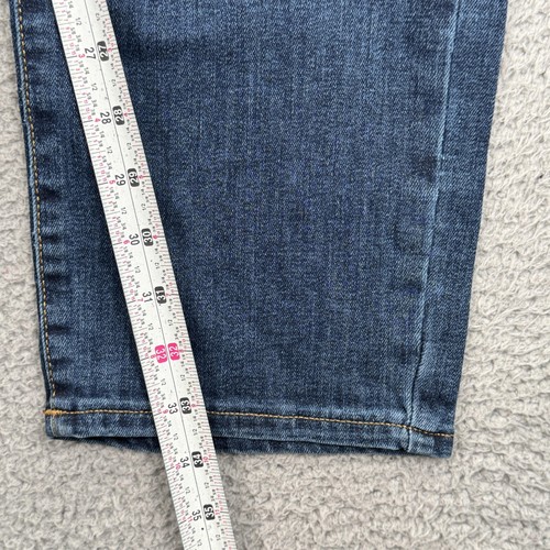 Lucky Brand Jeans Mens 34x34 412 AthletBlueic Slim Stark Stretch Denim New - Picture 12 of 15