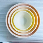 Vintage Pyrex Daisy (Solid) Nesting Mixing Bowl Set 401 402 403 404 Or Rd Yellow