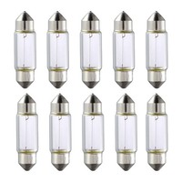10 GlüHlampen Kennzeichenleuchte 12 V 5 W C5W SV8.5-8 Hella FüR U.A. Bmw 3Er