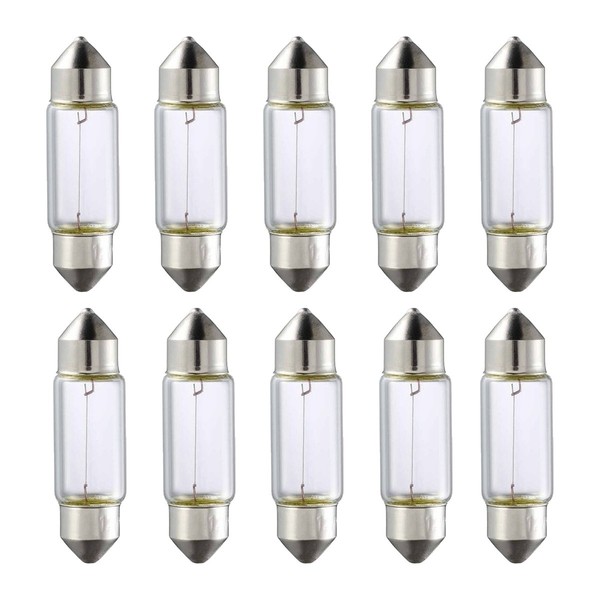 10 GlüHlampen Kennzeichenleuchte 12 V 5 W C5W SV8.5-8 Hella FüR U.A. Bmw 3Er-image