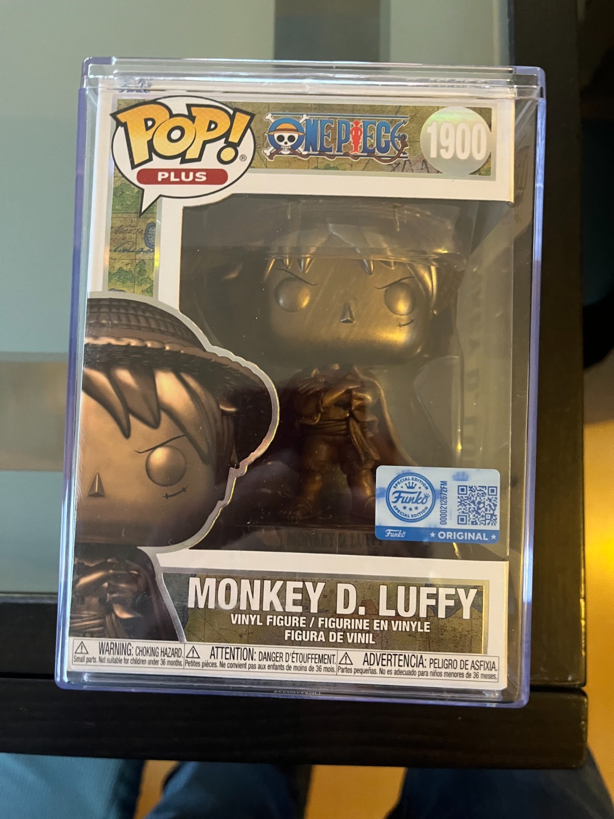 Funko Pop One Piece Monkey D. Luffy 1900 Bronze Special Edition