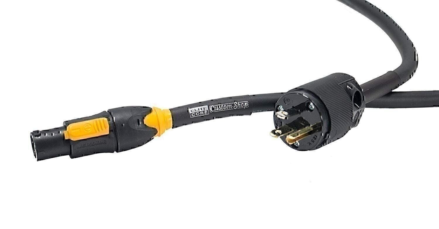 Elite Core от оригинального Neutrik | PowerCon True1 до разъема Edison Male | удлинитель 12 AWG...