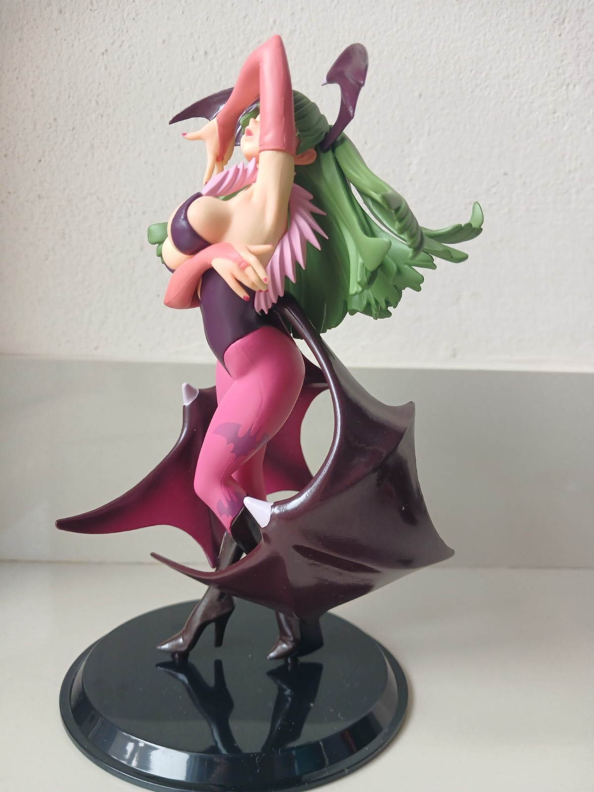 Darkstalkers Vampire Morrigan Aensland Capcom DX Figure Green Ver. Banpresto
