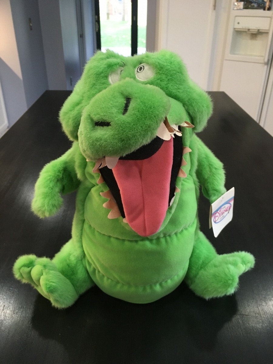 Disney Store Tic Tok Crock Crocodile Peter Pan Stuffed Plush 16