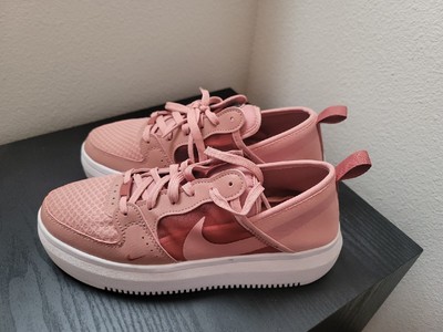 nike women's court vision alta txt sneakers rust pink