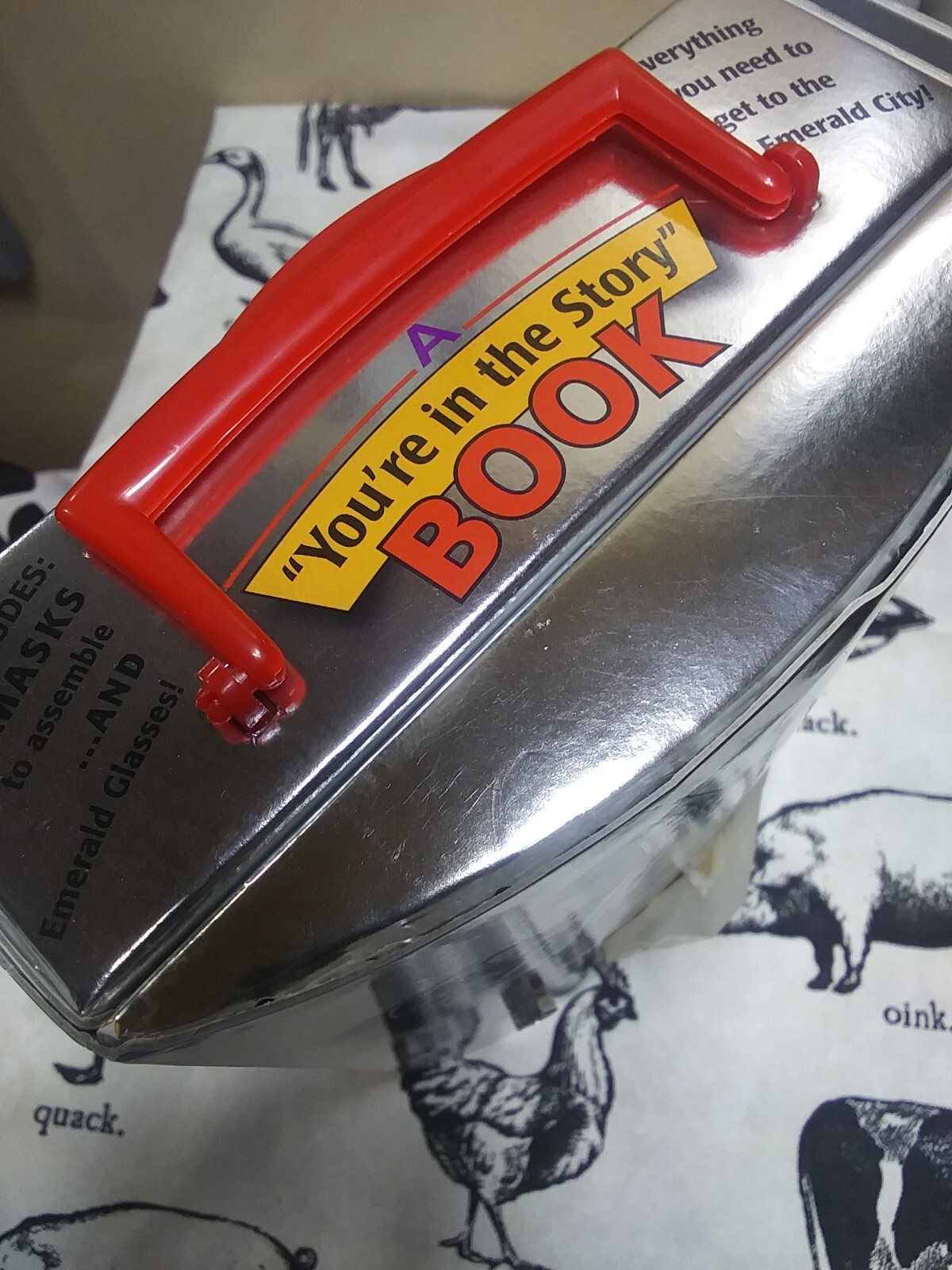 The Wizard Of Oz Storybook Set With Masks & Emerald Glasses *NEW WITH