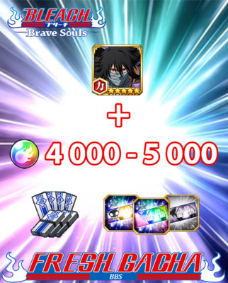 Bleach Brave Souls BBS Starter 4000-5000 Orbs