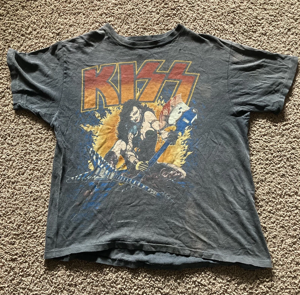 Kiss Tour T Shirt In Kiss Concert Memorabilia for sale | eBay