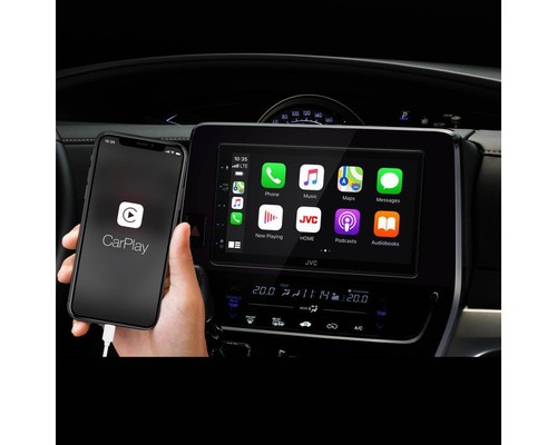 JVC Autoradio Apple CarPlay DAB+ für Mitsubishi L 200 / Triton 2006-2015 schwarz - Bild 7 von 8