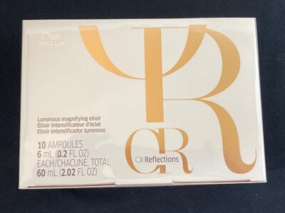 Wella Oil Reflections Luminous Magnifying Elixir - 10 x 0.2 oz Treatment