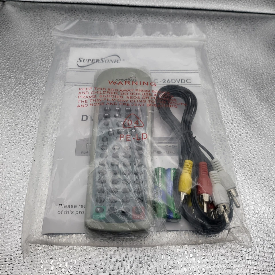 Reproductor de DVD de DVD Supersonic SC-26 Foto 3 de 4