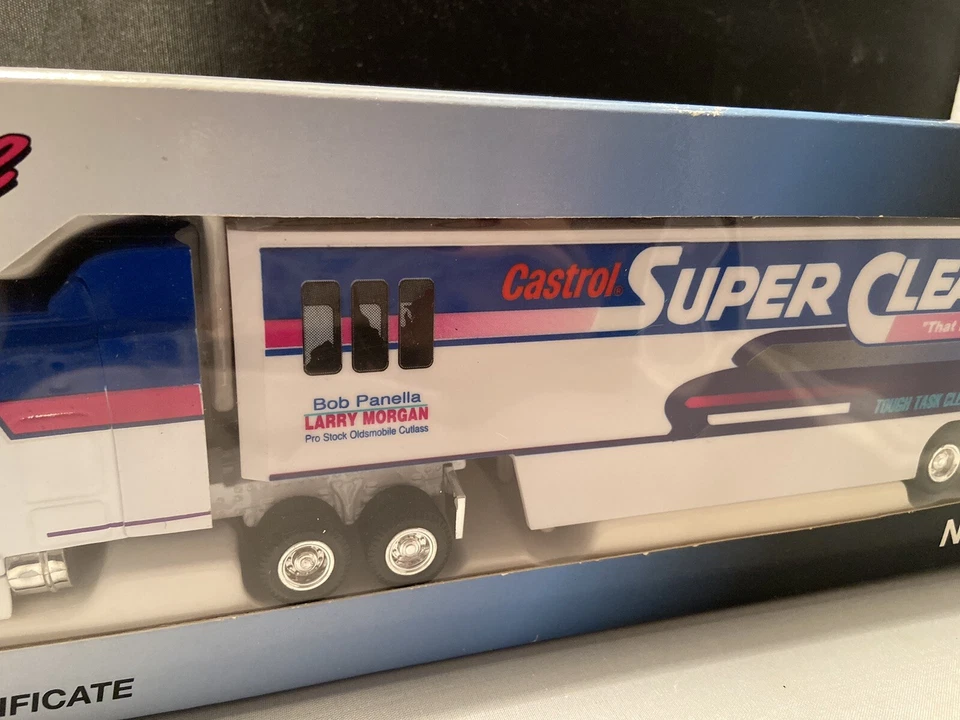 Corgi Race Images Larry Morgan Castrol Super Clean Transporter NHRA 1:64 Scale  - Image 3 of 4