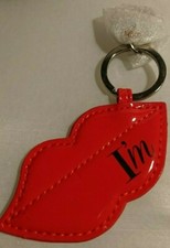 PUPA MILANO PORTACHIAVI I'M PELLE ROSSO LUCIDO ACCESSORI FORMA LABBRA
