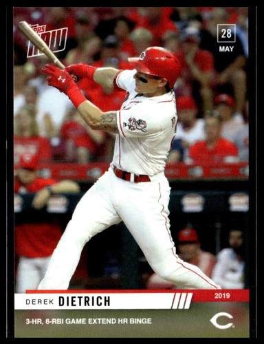 2019 Topps Now 293 Derek Dietrich