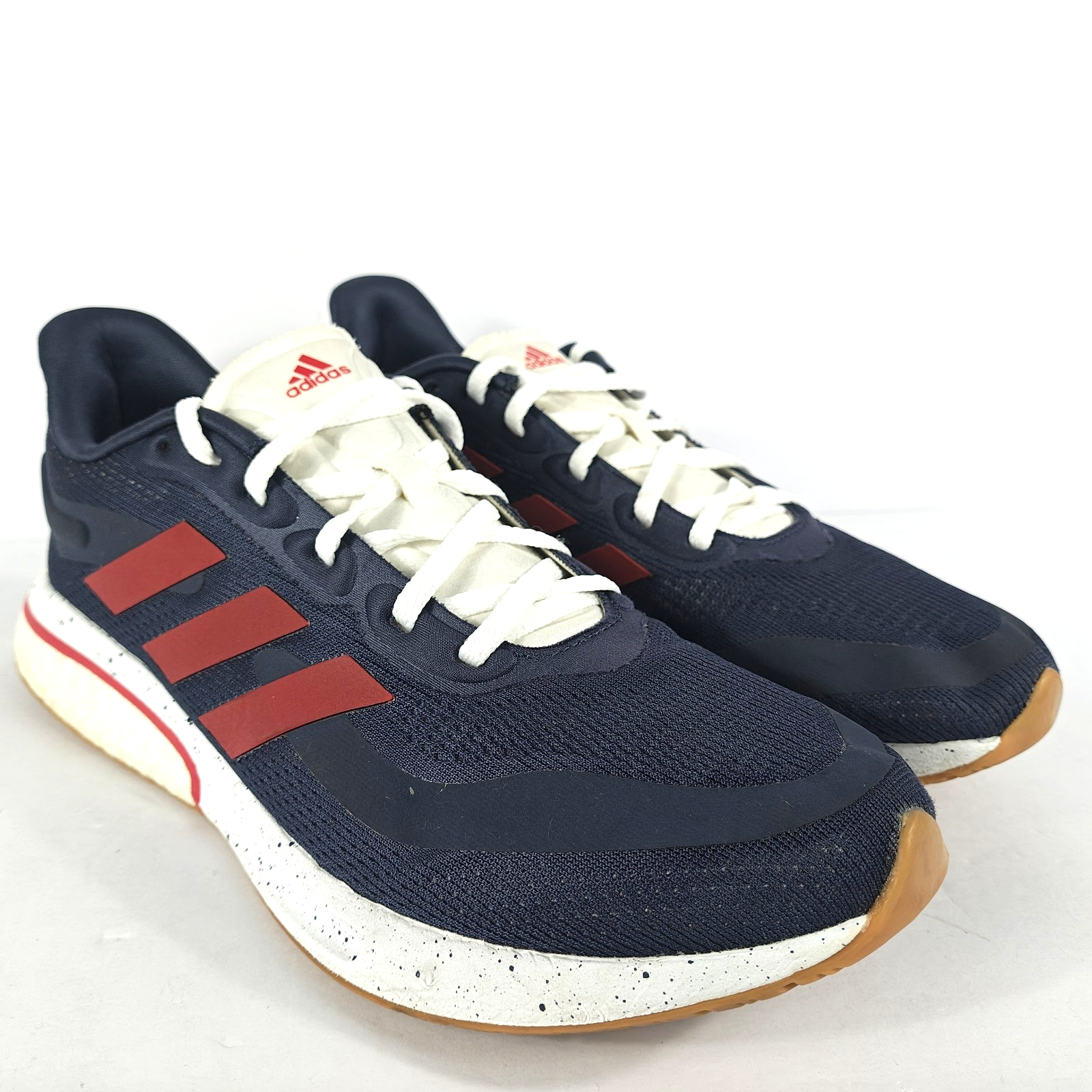 SAOLA Scarpe da corsa Adidas Supernova uomo taglia 9 5 rosso navy sneakers suola gomma