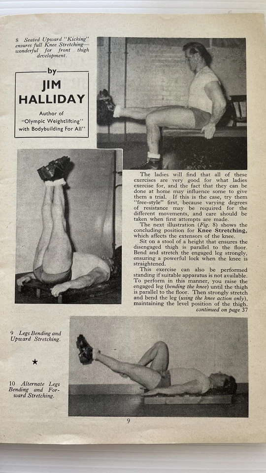 MALE BODYBUILDER MAGAZINE HEALTH & STRENGTH JAN 1960 - MEN PHYSIQUE GAY INTEREST - Image 2 of 4