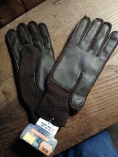 Winter Gloves Mens Vinyl Avon One Size Fits All Adults Brown 10.5" L 4" W