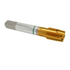 Guhring 9039170190500 Cobalt Spiral Point Tap: 3/4-16 UNF, 4 Flutes, Plug, 2B