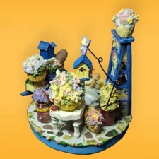 New DEB STRAIN Candle Capper Stoppers FLORAL Garden Cat Butterfly Ladder NO BOX