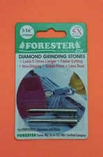 Forester Diamond Grinding Stones 3/16" 4.8 mm Sharpens .325 Carbide Chains