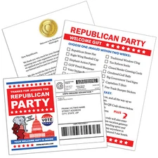 Prank Mail Republican Party Welcome Gift Packet Sent Anonymously!